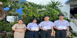 รางวัลรองชนะเลิศอันดับ 2 การแข่งขัน Thailand Myth Smashers – Nuclear Science App Challenge 
