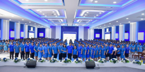 พิธีเข้าประจำหมู่และประดับเข็มเครื่องหมายยุวกาชาด ประจำปี พ.ศ. 2569